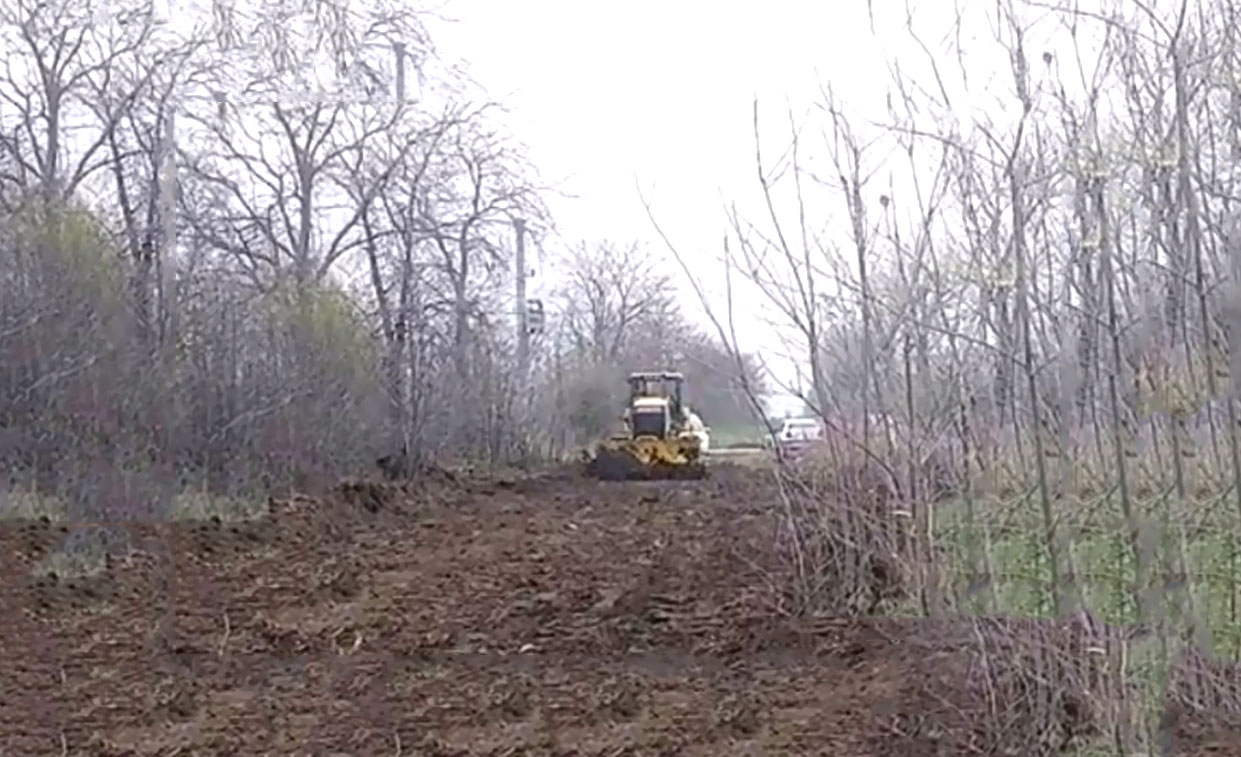 Excavadora DH16K2 para la construcción de carreteras en Rumania